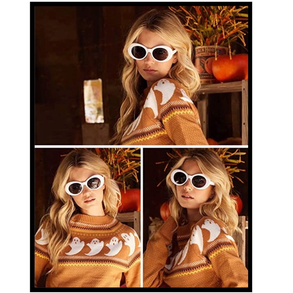 White Kurt Cobain 90s Clout Goggles NWT